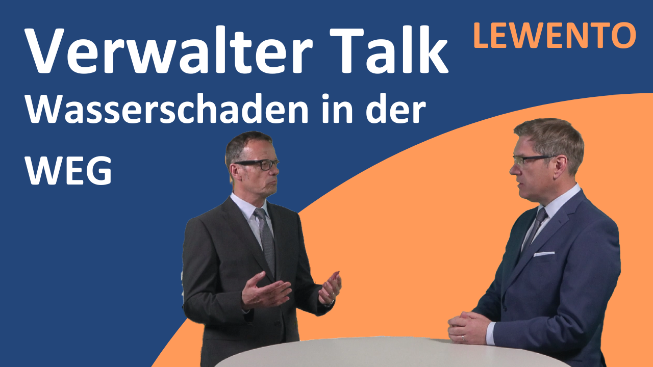 Verwalter Talk: Wasserschaden in der WEG