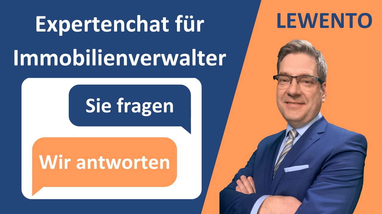 VDIV Hessen und Berlin-Brandenburg sind auch dabei - Expertenchat für Immobilienverwalter