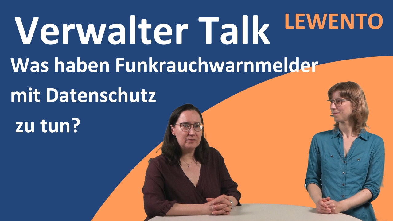 Verwalter Talk: Was haben Funkrauchwarnmelder mit Datenschutz zu tun?